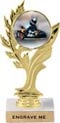 Golden Leaf Color Insert Trophy
