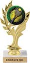 Golden Leaf Color Insert Trophy