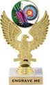 7 inch Eagle Color Insert Trophy