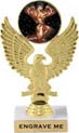 7 inch Eagle Color Insert Trophy