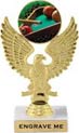 7 inch Eagle Color Insert Trophy