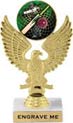 Eagle Color Insert Trophy