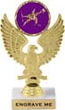 7 inch Eagle Color Insert Trophy