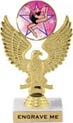 Eagle Color Insert Trophy
