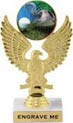 Eagle Color Insert Trophy