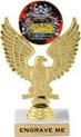 7 inch Eagle Color Insert Trophy