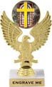 7 inch Eagle Color Insert Trophy