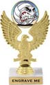 Eagle Color Insert Trophy