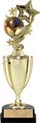 Gold Plastic Cup with Insert Holder Figurine