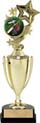 Gold Plastic Cup with Insert Holder Figurine