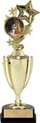 Gold Plastic Cup with Insert Holder Figurine