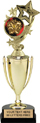 Gold Plastic Cup with Insert Holder Figurine