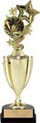 Gold Plastic Cup with Insert Holder Figurine