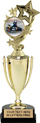 Gold Plastic Cup with Insert Holder Figurine