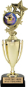 Gold Plastic Cup with Insert Holder Figurine