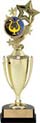 Gold Plastic Cup with Insert Holder Figurine