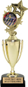 Gold Plastic Cup with Insert Holder Figurine