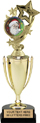 Gold Plastic Cup with Insert Holder Figurine
