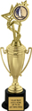 Gold Plastic Cup with Insert Holder