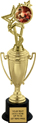 Gold Plastic Cup with Insert Holder