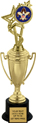 Gold Plastic Cup with Insert Holder