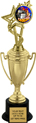 13 inch Gold Plastic Cup with Insert Holder