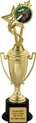 Gold Plastic Cup with Insert Holder
