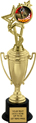 13 inch Gold Plastic Cup with Insert Holder