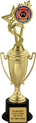 Gold Plastic Cup with Insert Holder
