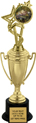 Gold Plastic Cup with Insert Holder