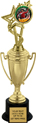 Gold Plastic Cup with Insert Holder