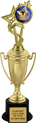 Gold Plastic Cup with Insert Holder