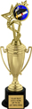 Gold Plastic Cup with Insert Holder