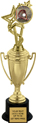 Gold Plastic Cup with Insert Holder