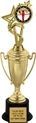 Gold Plastic Cup with Insert Holder