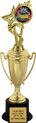 13 inch Gold Plastic Cup with Insert Holder