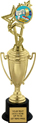 Gold Plastic Cup with Insert Holder