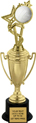 Gold Plastic Cup with Insert Holder