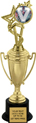 Gold Plastic Cup with Insert Holder