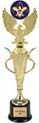 Gold Plastic Cup with Insert Holder