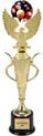 Gold Plastic Cup with Insert Holder