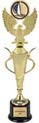 Gold Plastic Cup with Insert Holder