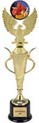 Gold Plastic Cup with Insert Holder