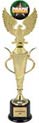 Gold Plastic Cup with Insert Holder