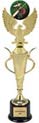 Gold Plastic Cup with Insert Holder