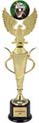 Gold Plastic Cup with Insert Holder