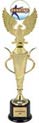 Gold Plastic Cup with Insert Holder
