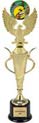 Gold Plastic Cup with Insert Holder