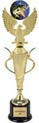 Gold Plastic Cup with Insert Holder