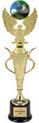 Gold Plastic Cup with Insert Holder